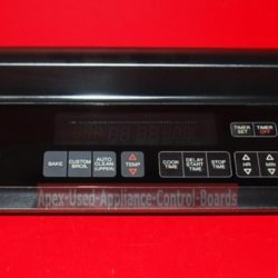 Part # 8300435, 8302967 Whirlpool Wall Oven Control Panel And Display Board (used, overlay good)
