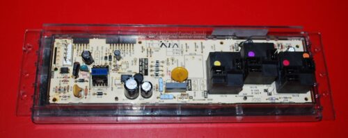 Part # WB27T10519, 191D3776P005 - GE Oven Electronic Control Board (used, overlay fair)