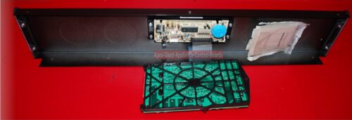 Part # 7601P483-60,74006612, 7428P037-60 Jenn-Air Oven Control Panel and Control Board (used, overlay good)