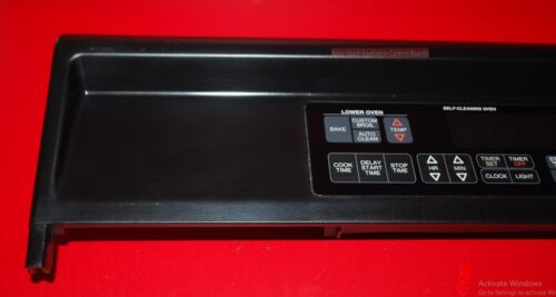 Part # 8300409, 8301918, 8301910 Whirlpool Gold Built In Oven Control Panel And Control Board (used, overlay good)