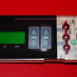 Part # 164D2851P012, WB27X5526 GE Oven Electronic Control Board (used, overlay fair)