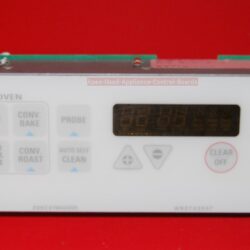Part # WB27X5583, WB27X5557 GE Oven Electronic Control Board (used, overlay fair)