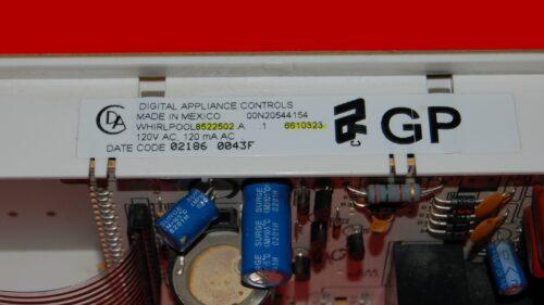 Part # 8522502 | 6610323 | Whirlpool Gas Oven Control Board (overlay fair - Bisque)