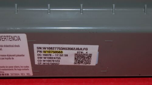 Part # W10750568 | W11201283 | Whirlpool Front Load Washer Main Control Board