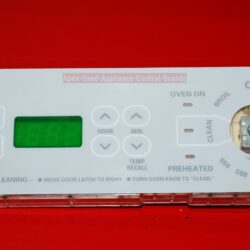 Part # 191D2818P003, WB27T10231 GE Oven Electronic Control Board (used, overlay fair - Gray)