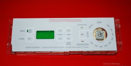Part # 191D2818P003, WB27T10231 GE Oven Electronic Control Board (used, overlay fair - Gray)