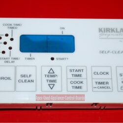 Part # 8272398 Whirlpool Oven Electronic Control Board (used, overlay fair)