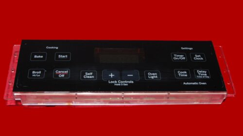 GE Oven Control Board WB27T11486 | 164D8450G032 | OEM Used Tested (overlay fair - Black)