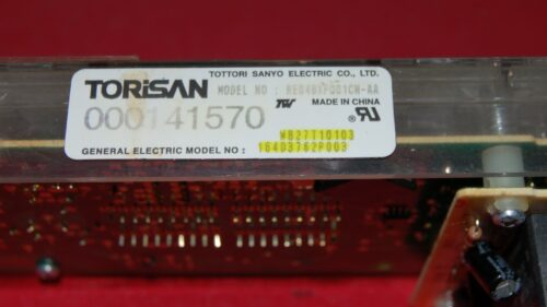 Part # WB27T10103 | 164D3762P003 | GE Oven Control Board (overlay fair - White)