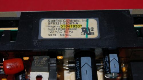 Part # 316418307 | 316557245 | Kenmore Oven Control Board (overlay good - Bisque)