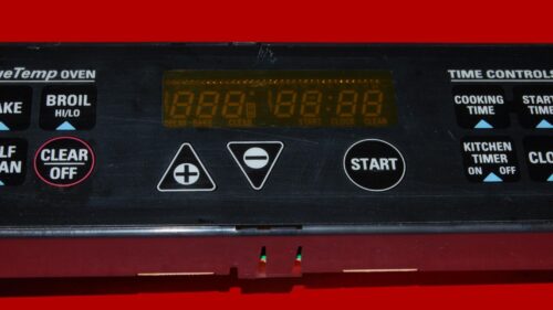 Part # WB27K10008 | 164D3260P003 | GE Gas Oven Control Board (overlay fair - Black)