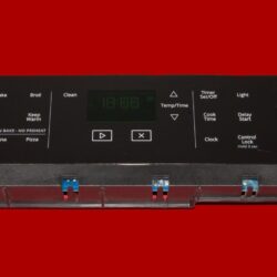 Whirlpool Gas Oven Control Board W11204525 | W11317846 | OEM Used Tested (overlay fair - Black)