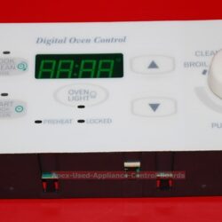 Part # 31-32088501-0, 77001219 Amana Oven Electronic Control Board (used, overlay fair)