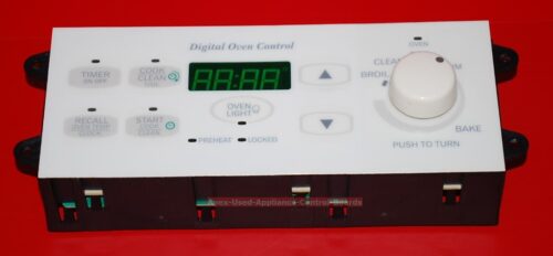 Part # 31-32088501-0, 77001219 Amana Oven Electronic Control Board (used, overlay fair)