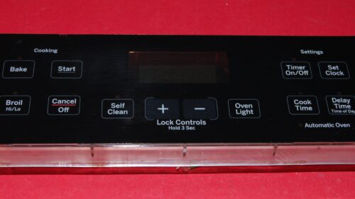 Part # WB27T11486 | 164D8450G032 GE Oven Control Board (used, overlay fair - Black)