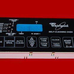 Part # 6610322 | 8522501 Whirlpool Oven Control Board (overlay fair - Black)