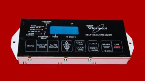 Part # 6610322 | 8522501 Whirlpool Oven Control Board (overlay fair - Black)