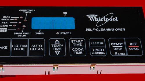 Part # 6610322 | 8522501 Whirlpool Oven Control Board (overlay fair - Black)