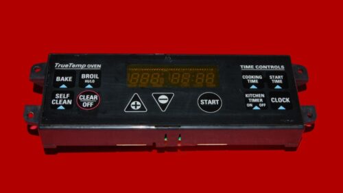 Part # WB27K10008 | 164D3260P003 | GE Gas Oven Control Board (overlay fair - Black)