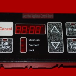 Part # 8507P072-60 | Maytag Oven Control Board (overlay fair - Black)
