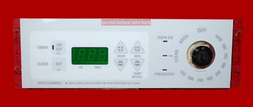 Part # WB27T10103 | 164D3762P003 | GE Oven Control Board (overlay fair - White)