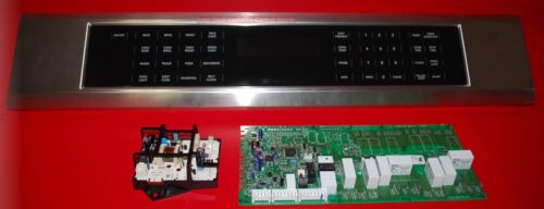 Part # 00144701, 9000564917, 00663802, 00655359 Thermador 30 Touch Oven Panel And Control Boards (used, overlay good)