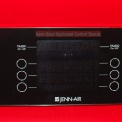 Part # 8507P345-60, 74009714, 74011955 Jenn-Air Oven Touch Pad And Control Board (used, overlay good)