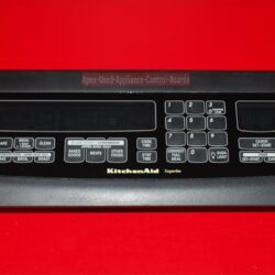 Part # 4451294, 4448871 Kitchen-Aid Superba Control Panel And Control Board (used, overlay good)