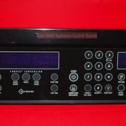 Part # 8302848, 8301991 Whirlpool Wall Oven Panel Assembly And Control Board (used, overlay good)