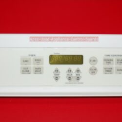 Part # WB35T10551, 191D3159P122, WB27T10411 GE Wall Oven Touch Panel And Control Board (used, overlay good)
