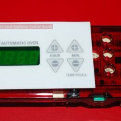 Part # 183D6012P003 - GE Oven Electronic Control Board (used, overlay fair)