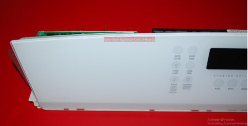 Part # 9763680, 9763252 Whirlpool Oven Control Touch Panel And Switch Membrane Board (used, overlay good)