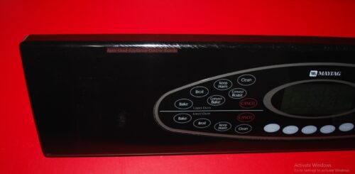 Part # 5765M481-60, 8507P088-60 Maytag Oven Control Panel And Control Board (used, overlay fair)