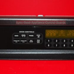 Part # WB27T10312, WB36T10502, 164D4105P033 GE Profile Oven Control Panel And Control Board (used, overlay good)