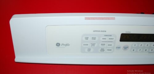 Part # WB36T10600, WB27T10435, WB27T10569, 164D4778P008 GE Profile Built In Control Panel And Control Board (used, overlay good)