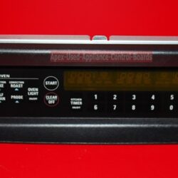 Part # WB36K5648, WB27T10277, 164D4170P006 GE Profile Built In Oven Panel And Control Board (used, overlay good)
