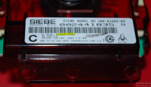 Part # 183D6012P003 - GE Oven Electronic Control Board (used, overlay fair)