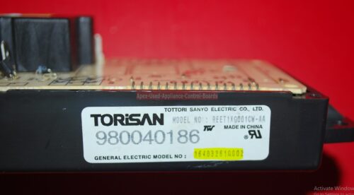 Part # 164D3261G002, WB27X10120 - GE Oven Electronic Control Board (used, overlay fair)