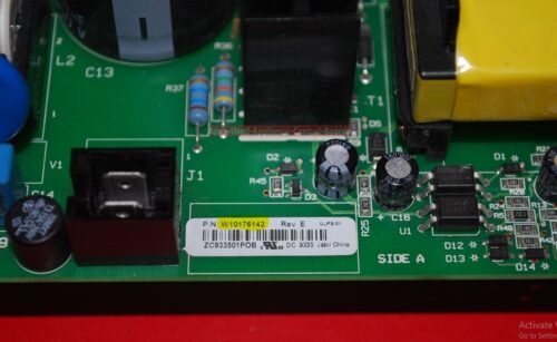 Part # W10176142 - Whirlpool Oven Electronic Control Board (used)