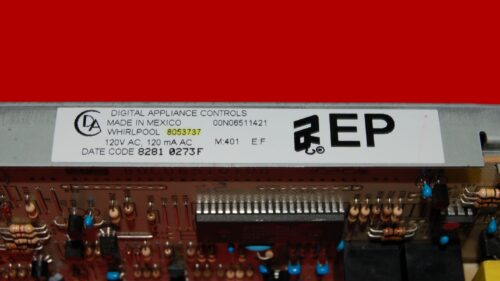 Kenmore Oven Control Board 8053737 | OEM Used Tested (overlay good -White)