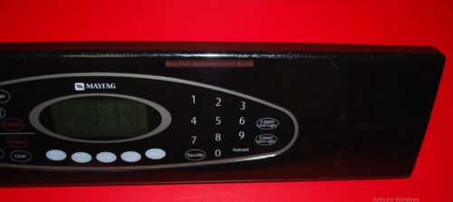 Part # 5765M481-60, 8507P088-60 Maytag Oven Control Panel And Control Board (used, overlay fair)