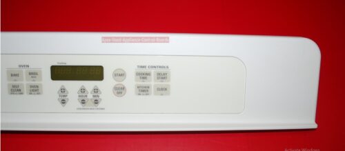 Part # WB35T10551, 191D3159P122, WB27T10411 GE Wall Oven Touch Panel And Control Board (used, overlay good)