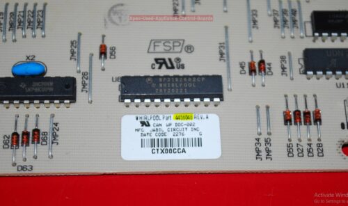 Part # 4456048 Whirlpool Oven Electronic Control Board (used)