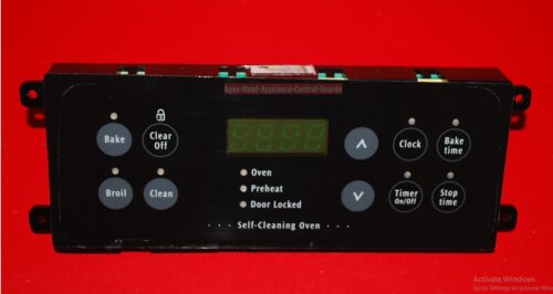 Part # 316207527 - Frigidaire Oven Electronic Control Board (used, overlay fair)