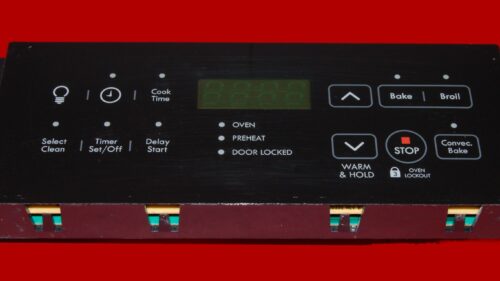Part # 316557232 Kenmore Oven Control Board (overlay fair - Black)