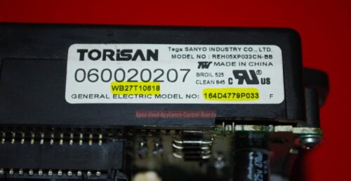 Part # WB27T10618, 164D4779P033 GE Oven Electronic Control Board (used)