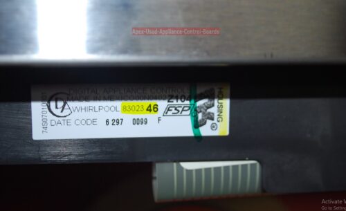 Part # 4451791, 8302670, 8302344 Kitchen-Aid Oven Touch Panel And Control Board (used, overlay good)