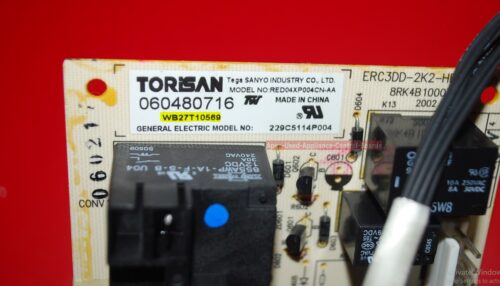 Part # WB36T10600, WB27T10435, WB27T10569, 164D4778P008 GE Profile Built In Control Panel And Control Board (used, overlay good)