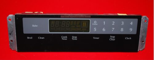 Part # 8507P108-60 Maytag Oven Electronic Control Board (used, overlay good)