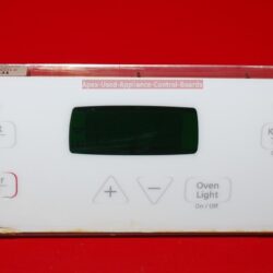 Part # 191D3776P009 | WB27T10818 GE Oven Electronic Control Board (used, overlay poor - White)